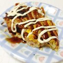 小麦粉なし！もち粉で焼きそばお好み焼き